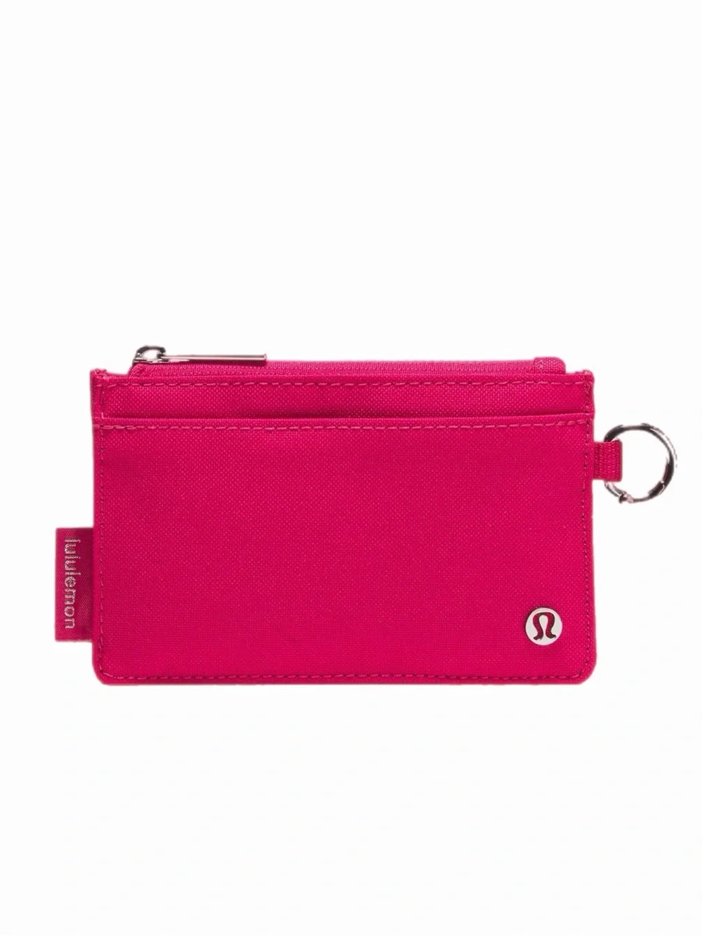NWT Lululemon Clippable Card Case (Calypso Pink)